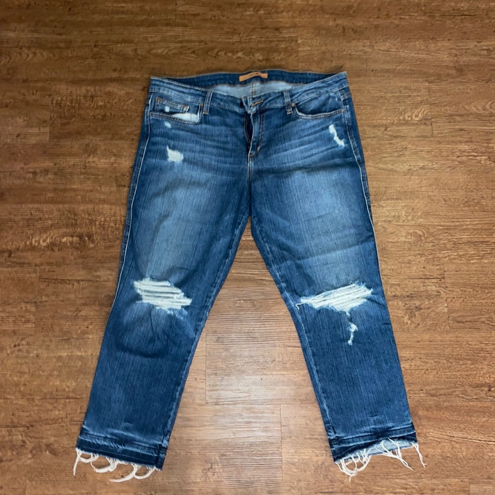 Joe’s Ex-lover straight crop jeans- collectors edition